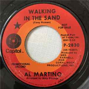 Al Martino - Walking In The Sand / One More Mile (And Darlin', I'll Be Home) FLAC album
