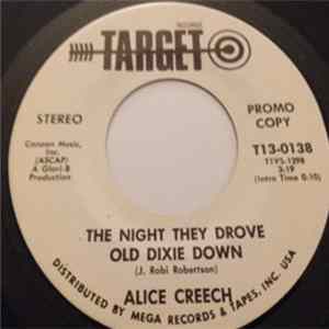 Alice Creech - The Night They Drove Old Dixie Down FLAC album