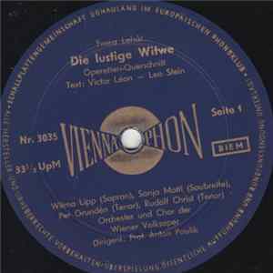 Franz Lehár - Die Lustige Witwe (Operetten-Querschnitt) FLAC album