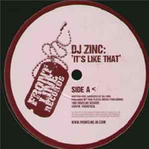 DJ Zinc - It's Like That / Oasis FLAC album