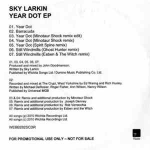 Sky Larkin - Year Dot EP FLAC album