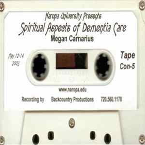 Megan Carnarius - Spiritual Aspects of Dementia Care FLAC album
