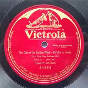 Edward Johnson - The Girl Of The Golden West—Ch'ella Mi Creda FLAC album