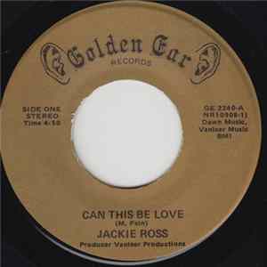 Jackie Ross - Can This Be Love FLAC album