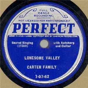 Carter Family - Lonesome Valley / The Little Black Train FLAC album