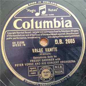 Freddy Gardner - Valse Vanite / Body And Soul FLAC album