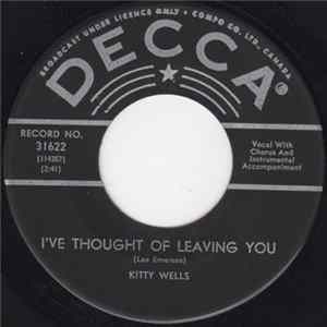 Kitty Wells - I've Thought Of Leaving You FLAC album