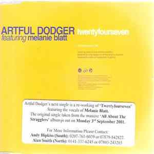 Artful Dodger Featuring Melanie Blatt - TwentyFourSeven FLAC album