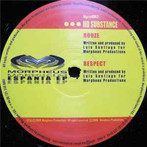 HD Substance / Joel Pons - Espania EP FLAC album