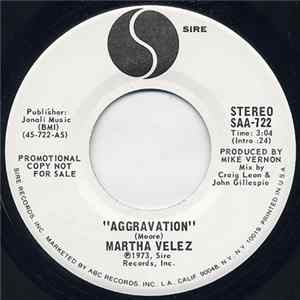 Martha Velez - Aggravation FLAC album