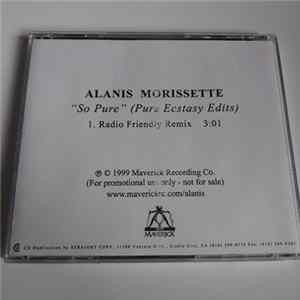 Alanis Morissette - So Pure (Pure Ecstasy Edits) FLAC album