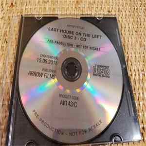 David Alexander Hess - Last House On The Left (Original Motion Picture Soundtrack) FLAC album