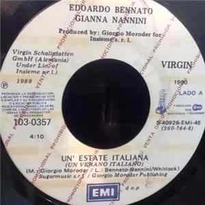 Edoardo Bennato, Gianna Nannini / Giorgio Moroder Project - Un' Estate Italiana / To Be Number One (Summer 1990) FLAC album