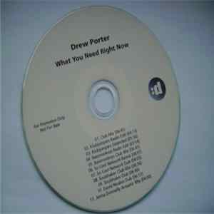 Drew Porter - What You Need Right Now FLAC album