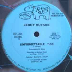 Leroy Hutson - Unforgettable FLAC album