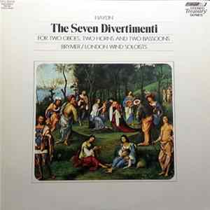 Haydn, London Wind Soloists Directed By Jack Brymer - Haydn: The Seven Divertimenti For Two Oboes, Two Horns And Two Bassoons FLAC album