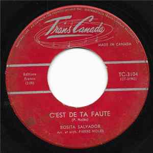 Rosita Salvador - C'est Ta Faute / Lorsque Tu Reviendras FLAC album
