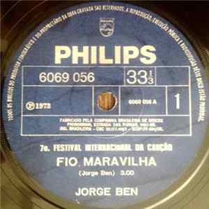 Jorge Ben / MPB4 - Fio Maravilha / Viva Zapátria (7º Festival Internacional Da Canção) FLAC album