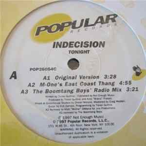 Indecision - Tonight FLAC album