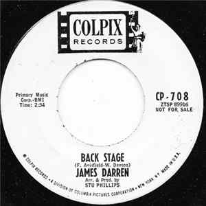 James Darren - Back Stage FLAC album