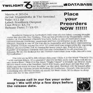ShapeShiftr & The Sentinel - +612 EP FLAC album