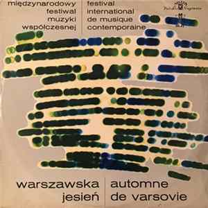 Various - Warszawska Jesień - 1964 - Automne De Varsovie - Kronika Dzwiękowa Nr 1 FLAC album