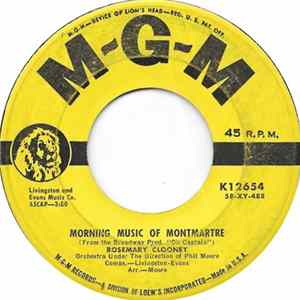 Rosemary Clooney - Morning Music Of Montmartre FLAC album