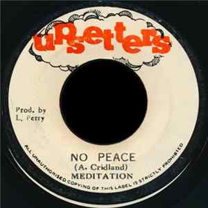 Meditation - No Peace FLAC album