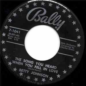 Betty Johnson - The Song You Heard When You Fell In Love / I'm Beginning To Wonder FLAC album