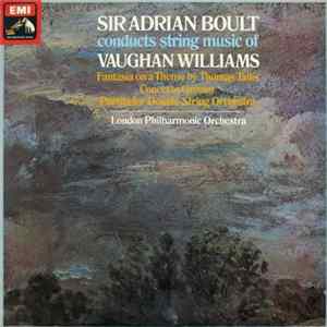 Sir Adrian Boult, Vaughan Williams, London Philharmonic Orchestra - Sir Adrian Boult Conducts String Music Of Vaughan Williams FLAC album