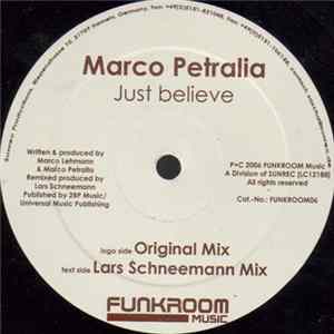 Marco Petralia - Just Believe FLAC album