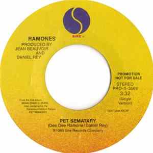 Ramones - Pet Sematary FLAC album