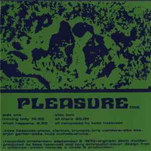 Kees Hazevoet - Pleasure FLAC album