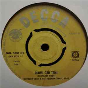 Ebenezer Obey & His International Bros. - Olomi Gbo Temi FLAC album