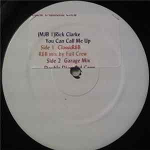 Rick Clarke - You Can Call Me Up FLAC album