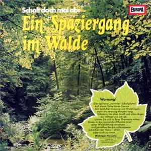 No Artist - Schalt Doch Mal Ab: Ein Spaziergang Im Wald / Träumen Am Strand FLAC album