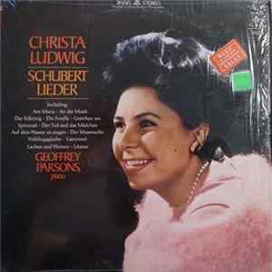 Christa Ludwig, Geoffrey Parsons - Schubert Lieder FLAC album