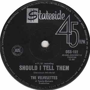 The Velvelettes - Needle In A Haystack / Should I Tell Them FLAC album