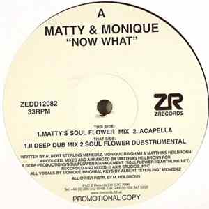 Matty & Monique - Now What FLAC album