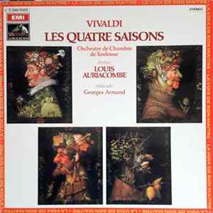 Vivaldi, Louis Auriacombe, Orchestre De Chambre De Toulouse, Georges Armand - Les Quatre Saisons FLAC album