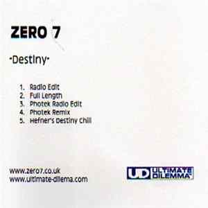 Zero 7 - Destiny FLAC album