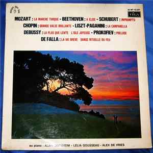 Alain Bernheim, Lelia Gousseau, Alex De Vries - Mozart Beethoven Schubert Chopin FLAC album
