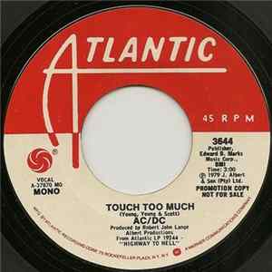 AC/DC - Touch Too Much FLAC album