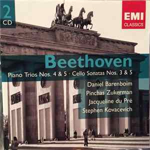 Beethoven, Daniel Barenboim, Pinchas Zukerman, Jacqueline Du Pré, Stephen Kovacevich - Piano Trios Vol. 2 · Cello Sonatas FLAC album