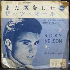 Ricky Nelson - I'm In Love Again FLAC album