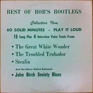 Bob Dylan - Best Of Bob's Bootlegs FLAC album