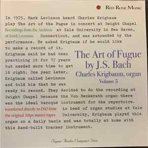 Charles Krigbaum - The Art Of The Fugue By J.S. Bach FLAC album