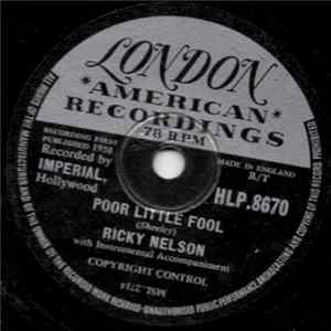 Ricky Nelson - Poor Little Fool / Don't Leave Me This Way FLAC album