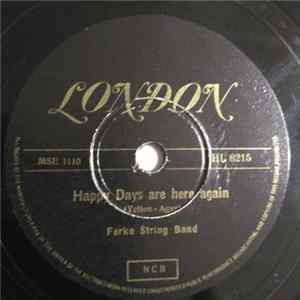 Ferko String Band - Happy Days Are Here Again / Deep In The Heart Of Texas FLAC album