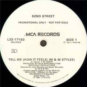 52nd Street - Tell Me (How It Feels) FLAC album
